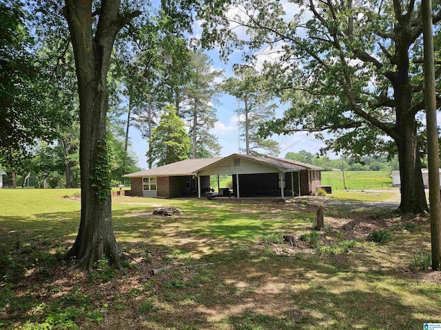 576 Chandler Mountain Rd, Steele, AL 35987 - view of front of house with a front lawn