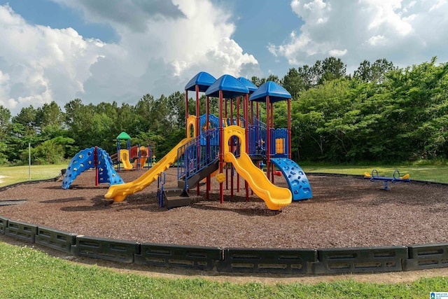 view of communal playground