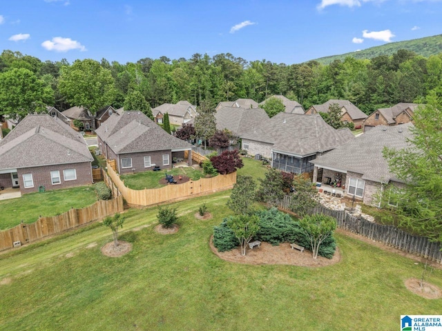 209 Vineyard Ln, Birmingham, AL 35242 - birds eye view of property featuring a residential view