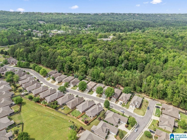 209 Vineyard Ln, Birmingham, AL 35242 - aerial view with a view of trees and a residential view