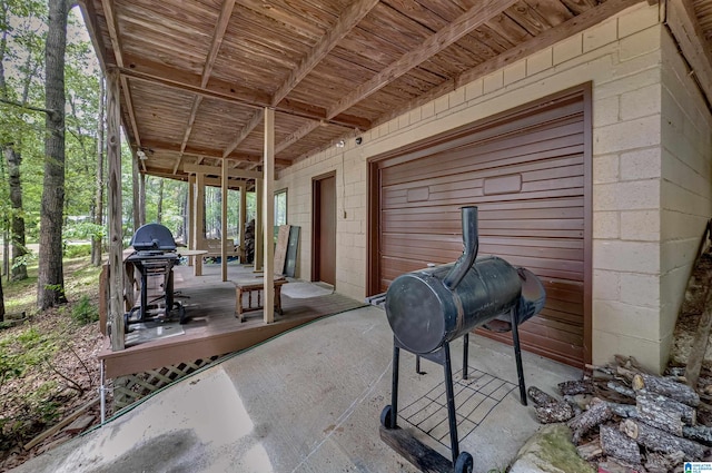 156 Wallace Dr, Shelby, AL 35143 - view of patio with area for grilling