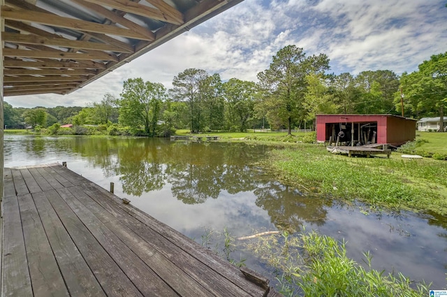 156 Wallace Dr, Shelby, AL 35143 - dock featuring a water view and view of scattered trees