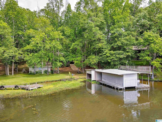 156 Wallace Dr, Shelby, AL 35143 - dock featuring a water view
