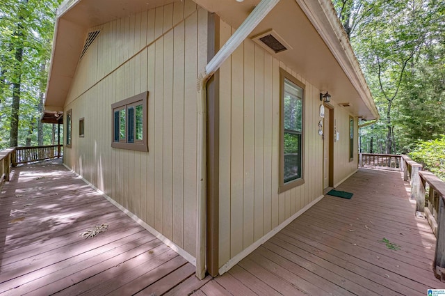 156 Wallace Dr, Shelby, AL 35143 - view of side of property with a deck