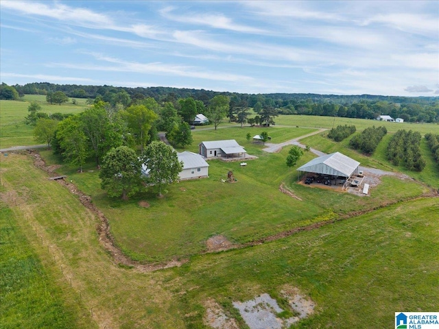 239 Gilliland Rd, Oneonta, AL 35121 - drone / aerial view featuring a rural view