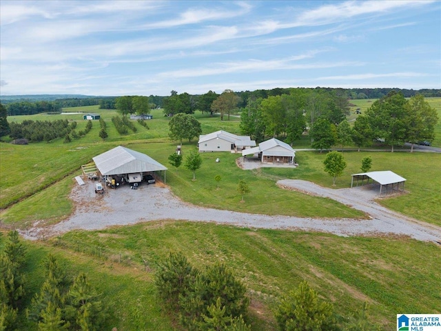 239 Gilliland Rd, Oneonta, AL 35121 - aerial view featuring a rural view