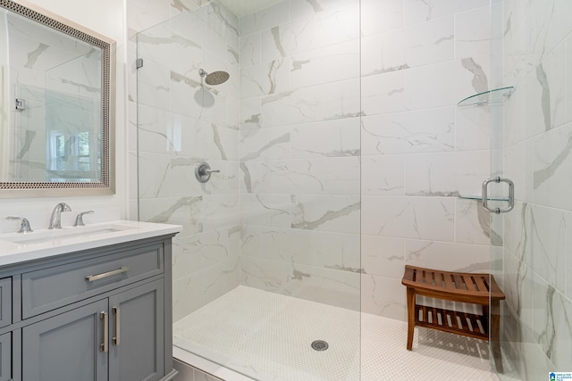 530 10th Ave S, Birmingham, AL 35205 - full bathroom featuring a shower stall and vanity
