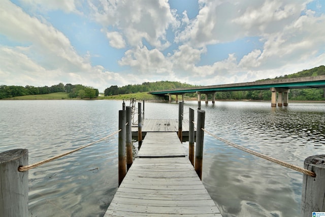50 County Road 4311, Wedowee, AL 36278 - view of dock with a water view
