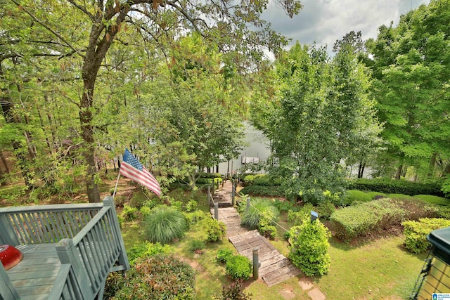 50 County Road 4311, Wedowee, AL 36278 - view of property's community with a deck