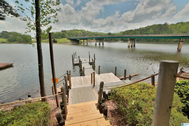 50 County Road 4311, Wedowee, AL 36278 - view of dock featuring a water view