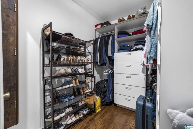 1856 Southwood Rd, Vestavia Hills, AL 35216 - spacious closet with dark wood-type flooring