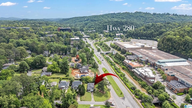 708 Devon Dr, Birmingham, AL 35209 - aerial view of a forest