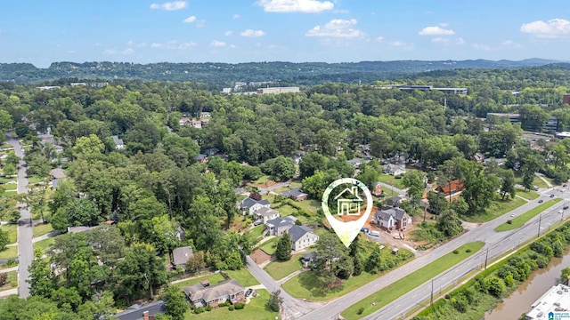 708 Devon Dr, Birmingham, AL 35209 - bird's eye view of a forest