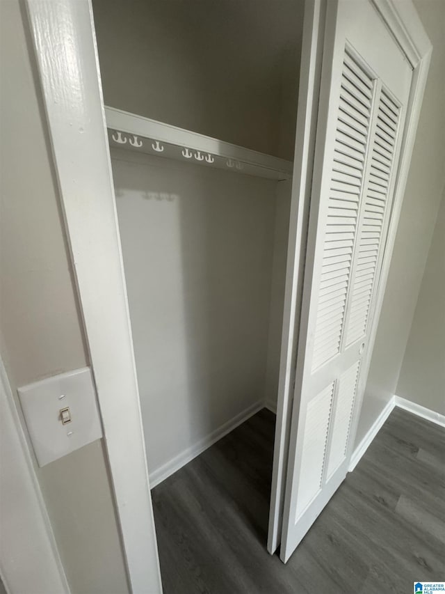 view of closet