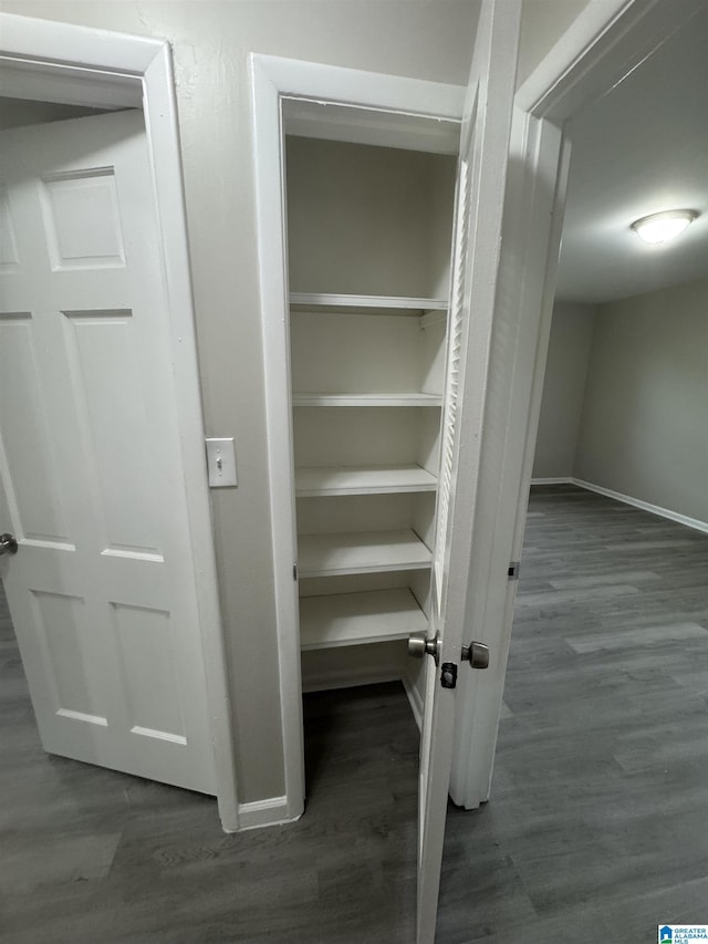 view of closet