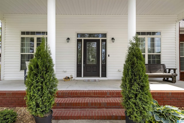 1018 Sheraton Rd SW, Cullman, AL 35055 - view of exterior entry featuring a porch
