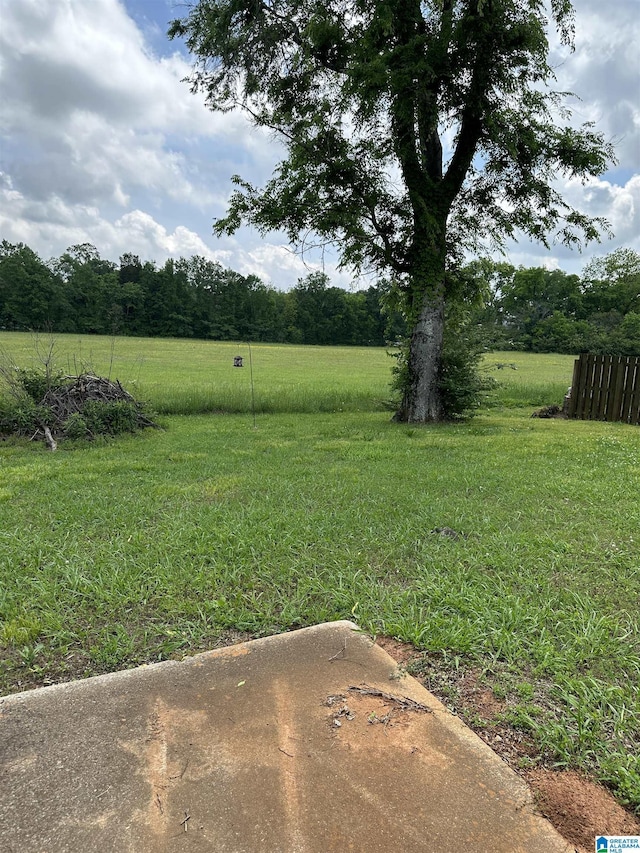 view of yard