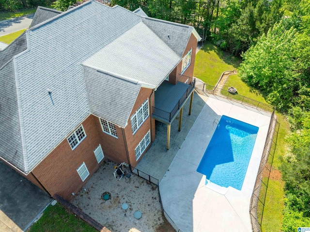 306 Oak Leaf Ln, Glencoe, AL 35905 - aerial view