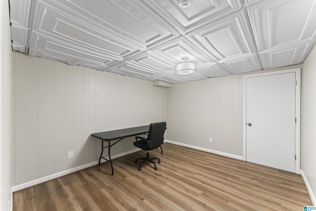 603 Danton Ln, Irondale, AL 35210 - unfurnished office featuring baseboards and light wood-style floors
