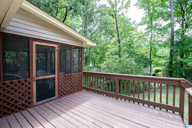 836 Tulip Poplar Dr, Hoover, AL 35244 - deck with a sunroom