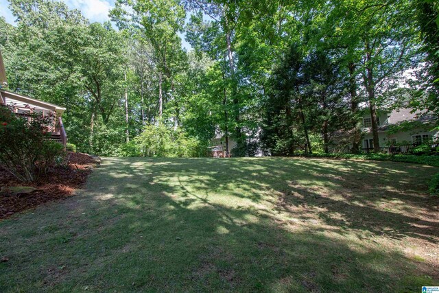 836 Tulip Poplar Dr, Hoover, AL 35244 - view of green lawn