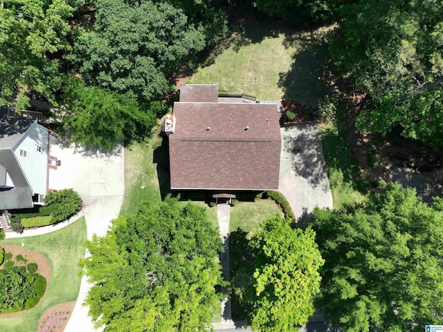 836 Tulip Poplar Dr, Hoover, AL 35244 - aerial view of property and surrounding area