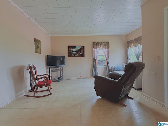 103 Thatcher St, Piedmont, AL 36272 - living room featuring baseboards