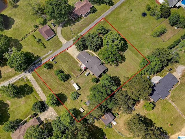 drone / aerial view