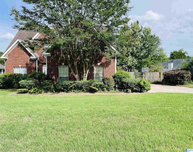 196 King James Ct, Alabaster, AL 35007 - view of property hidden behind natural elements with brick siding