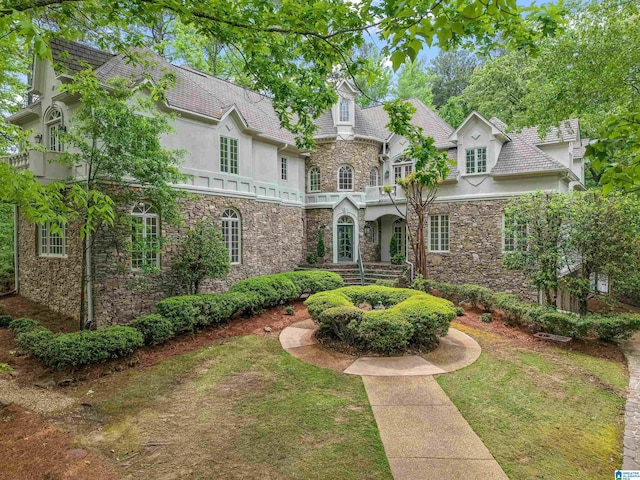 2074 Royal Fern Ln, Hoover, AL 35244 - tudor home with stucco siding and stone siding