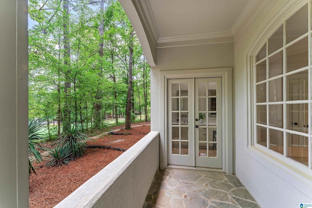 2074 Royal Fern Ln, Hoover, AL 35244 - balcony with french doors