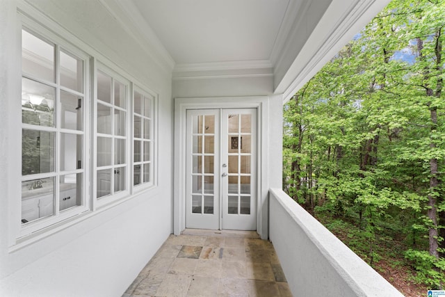 2074 Royal Fern Ln, Hoover, AL 35244 - balcony with french doors