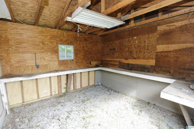 view of storage