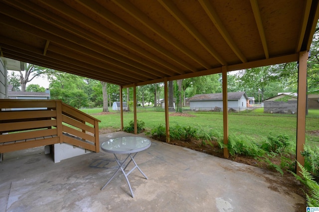 209 Nabors Ave, Hueytown, AL 35023 - view of patio / terrace with fence