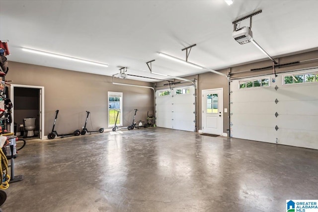 1520 Day Gap Rd, Cullman, AL 35057 - garage featuring a garage door opener