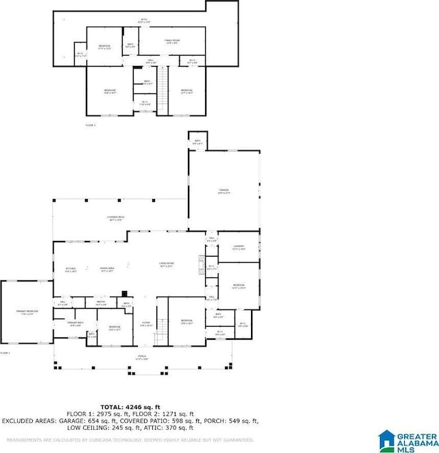 1520 Day Gap Rd, Cullman, AL 35057 - plan