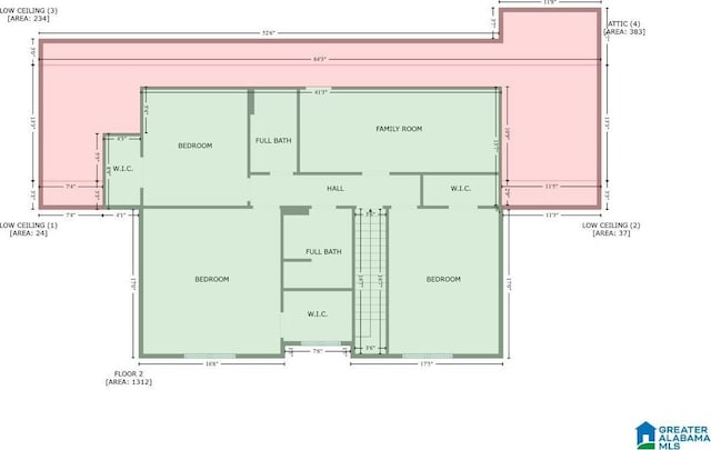 1520 Day Gap Rd, Cullman, AL 35057 - plan