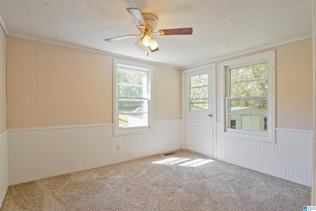 2928 University Way, Centreville, AL 35042 - carpeted spare room with visible vents and ceiling fan