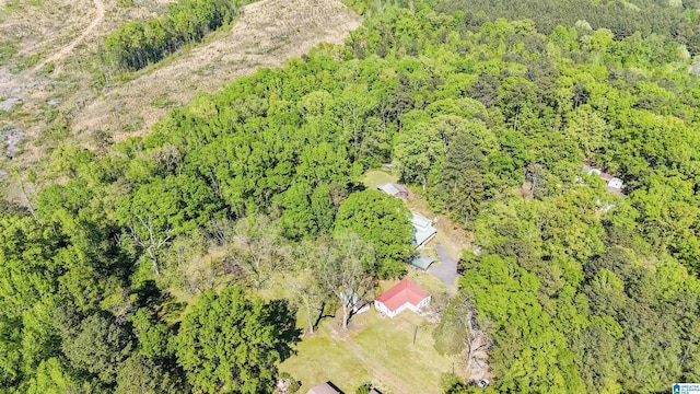 2928 University Way, Centreville, AL 35042 - bird's eye view featuring a wooded view