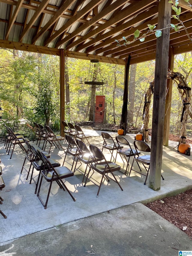 view of patio