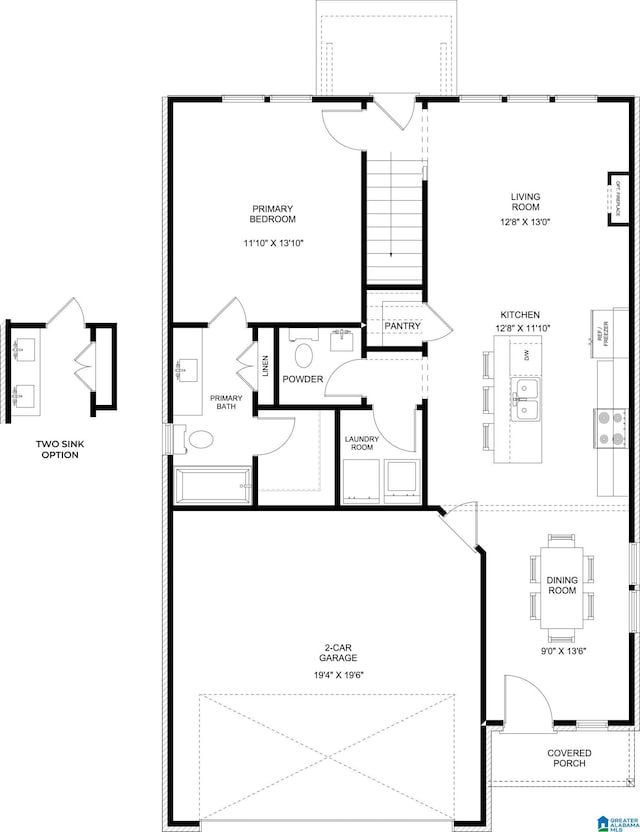 377 Shiloh Creek Dr, Calera, AL 35040 - home floor plan