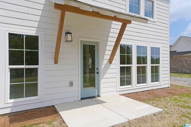 377 Shiloh Creek Dr, Calera, AL 35040 - doorway to property with a patio