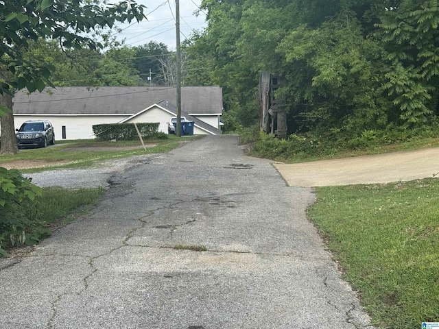 view of road