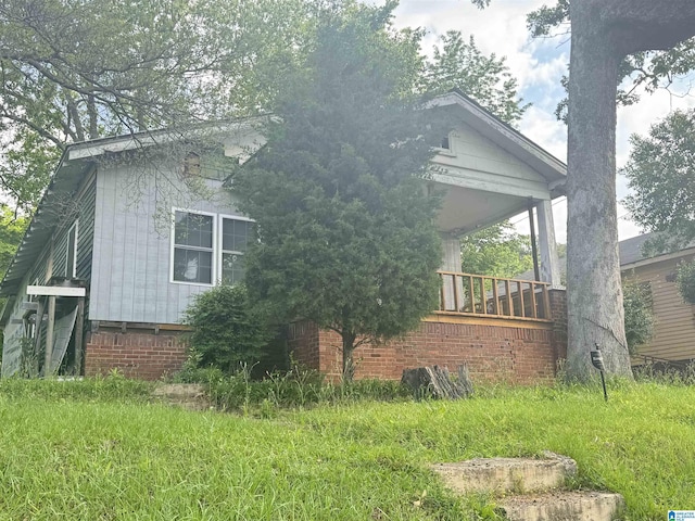view of side of home