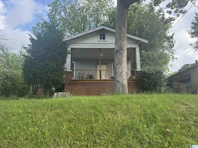 view of bungalow-style house