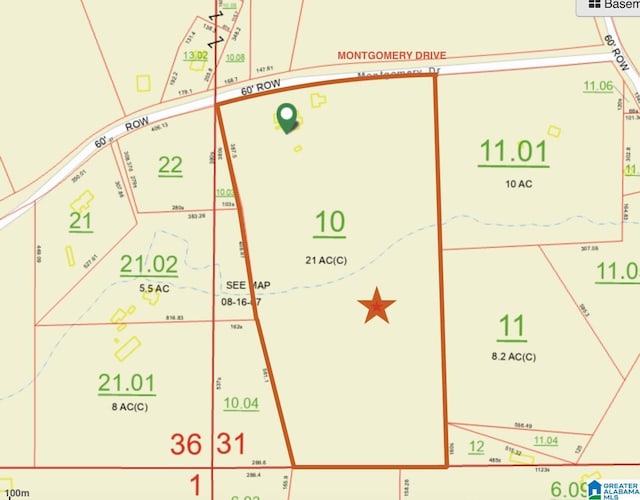 map location