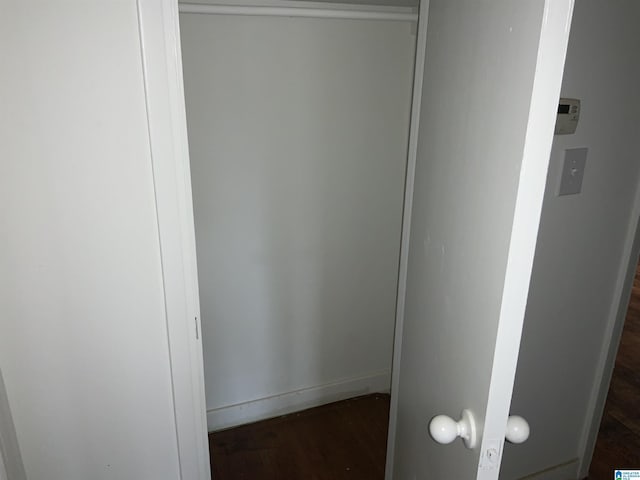 view of closet