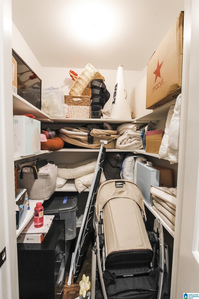 view of storage