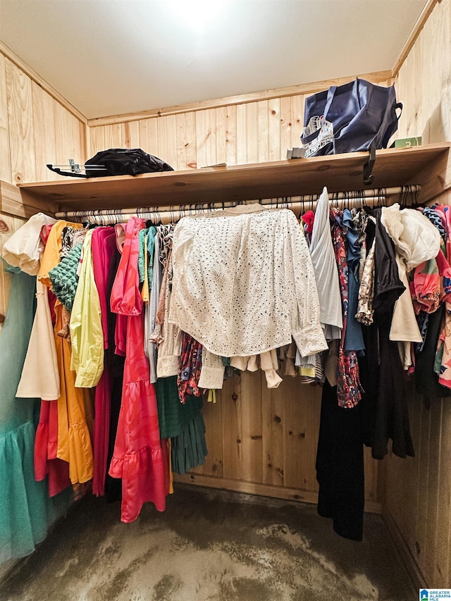 view of spacious closet