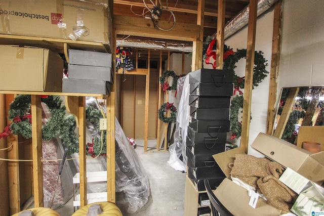 view of storage